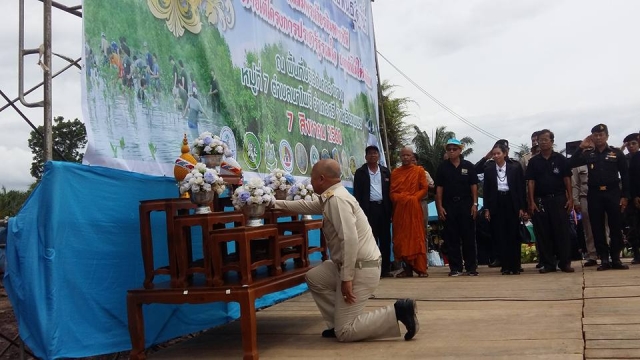 โครงการปลูกป่าชายเลนและปล่อยพันธุ์สัตว์น้ำ เฉลิมพระเกียรติมหาราชินี วันที่ 7 สิงหาคม 2560 