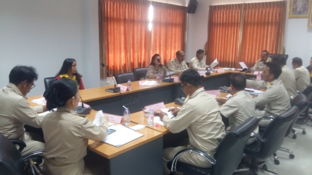 ประชุมสภาเทศบาลตำบลนาโพธิ์พัฒนา สมัยสามัญ สมัยที่ ๑ ประจำปี 2563