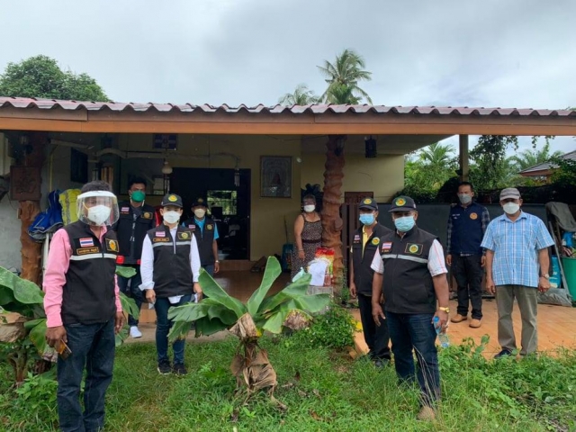 มอบถุงยังชีพสำหรับผู้สัมผัสเสี่ยงสูงโรคติดเชื้อไวรัสโคโรน่า 2019 (COVID-19)